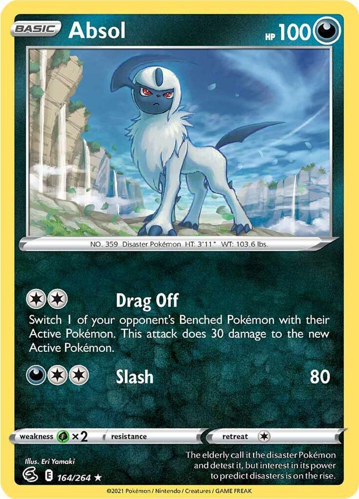 Absol 164/264 (SWSH08: Fusion Strike)  | Good Games Adelaide SA