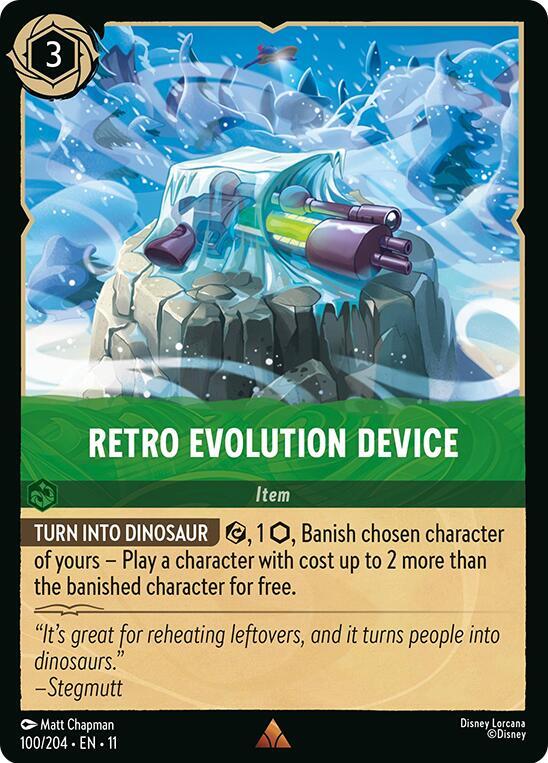 Retro Evolution Device 100/204 (Winterspell)  - Cold Foil | Good Games Adelaide SA