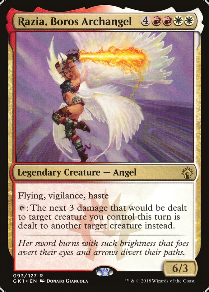 Razia, Boros Archangel 93 (Guilds of Ravnica: Guild Kits)  | Good Games Adelaide SA