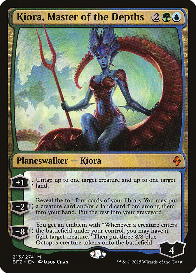 Kiora, Master of the Depths 213/274 (Battle for Zendikar)  | Good Games Adelaide SA