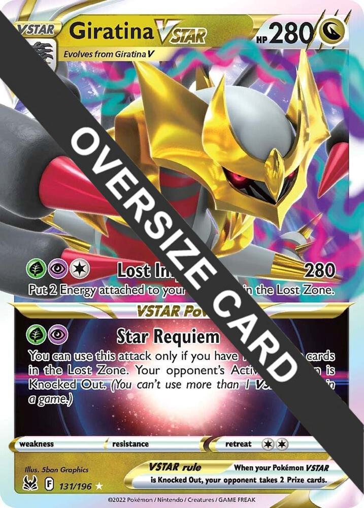Giratina VSTAR 131/196 (Jumbo Cards)  - Holofoil | Good Games Adelaide SA