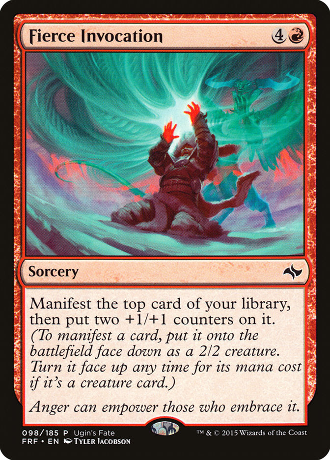Fierce Invocation 98 (Ugin's Fate Promos)  | Good Games Adelaide SA