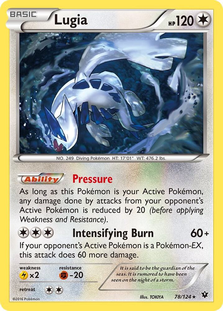 Lugia 78/124 (XY - Fates Collide)  | Good Games Adelaide SA