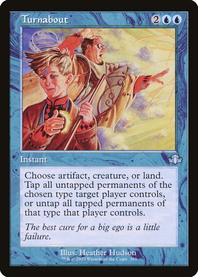 Turnabout 295 (Dominaria Remastered)  - Retro | Good Games Adelaide SA