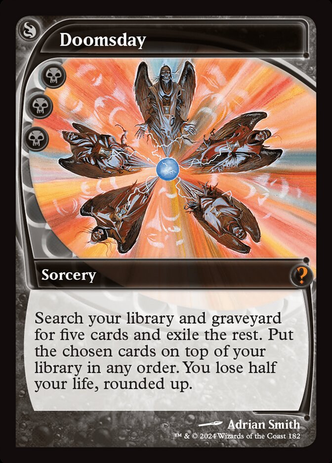 Doomsday 182 (Mystery Booster 2)  - Foil | Good Games Adelaide SA