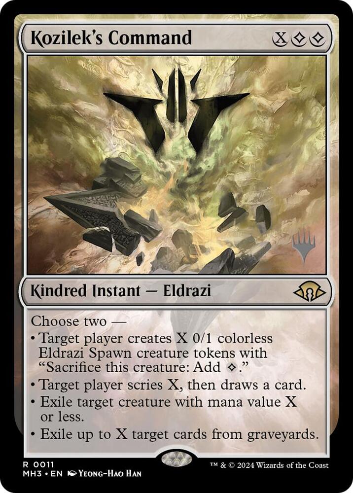 Kozileks Command 11 (Promo Pack: Lorwyn Eclipsed)  | Good Games Adelaide SA