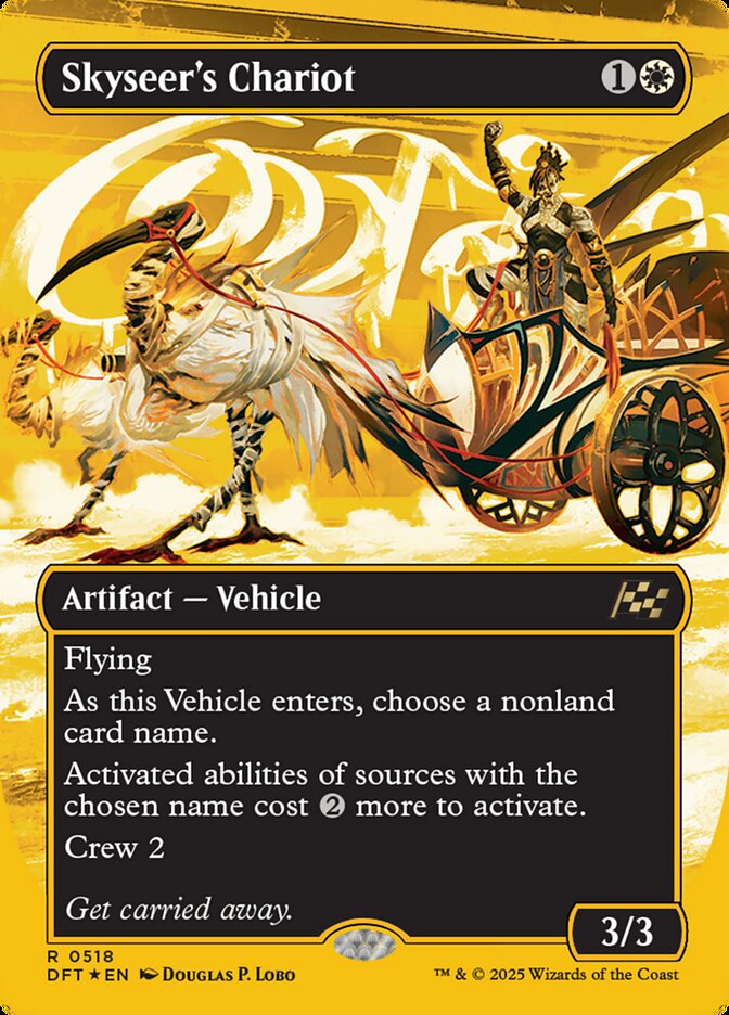 Skyseer's Chariot 518 (Aetherdrift)  - Foil | Good Games Adelaide SA