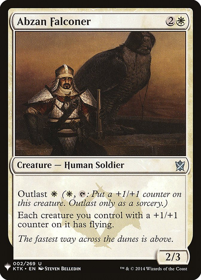 Abzan Falconer 2 (The List Reprints)  | Good Games Adelaide SA