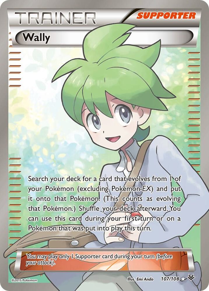Wally Full Art 107/108 (XY - Roaring Skies)  - Holofoil | Good Games Adelaide SA