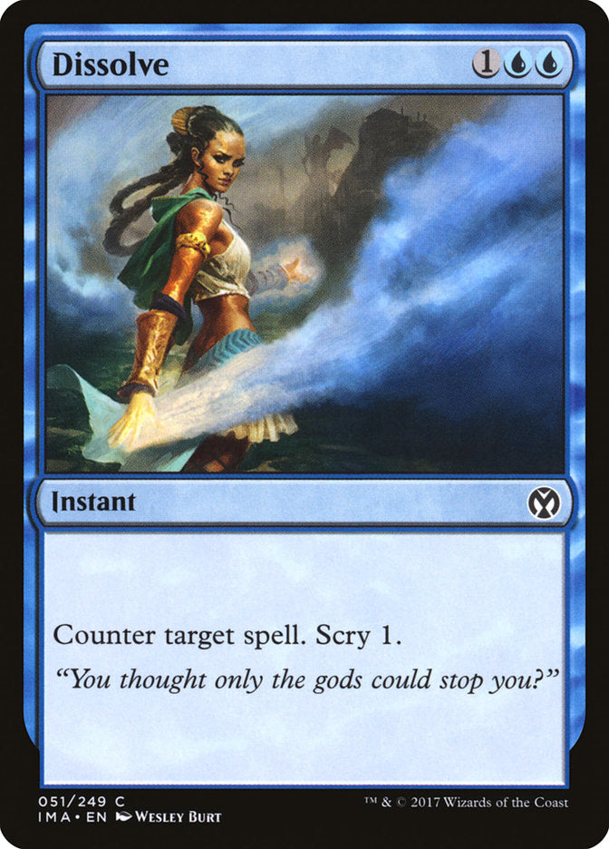 Dissolve 51 (Iconic Masters)  - Foil | Good Games Adelaide SA