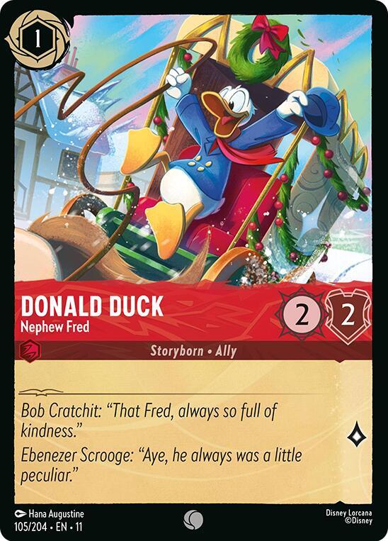 Donald Duck Nephew Fred 105/204 (Winterspell)  | Good Games Adelaide SA