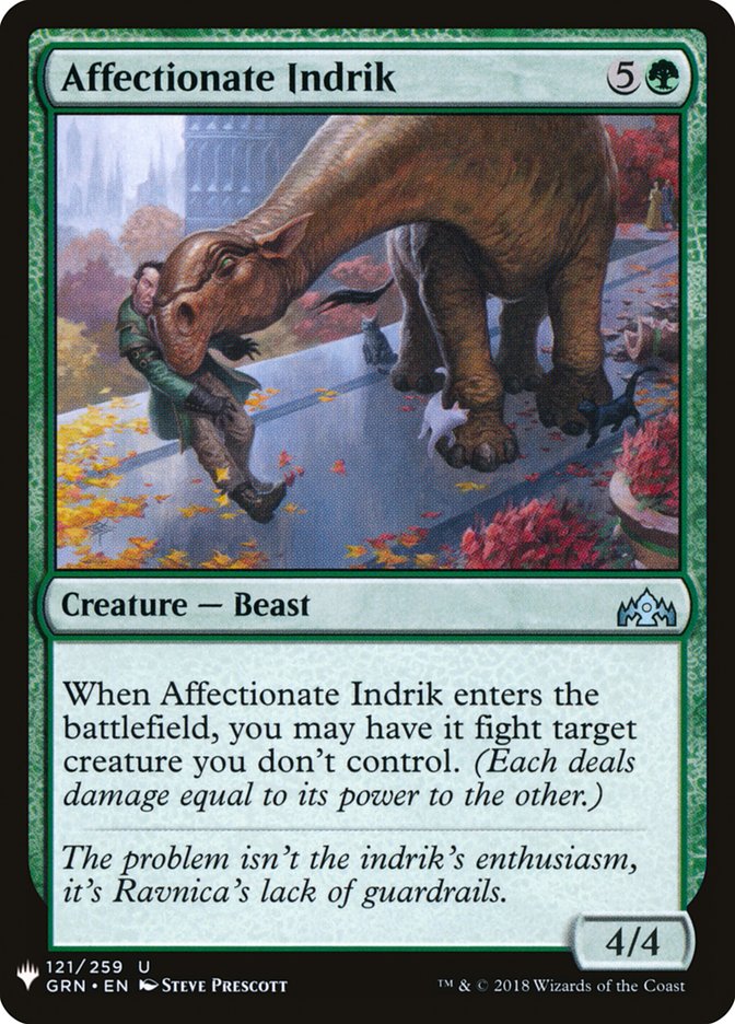 Affectionate Indrik 121 (The List Reprints)  | Good Games Adelaide SA