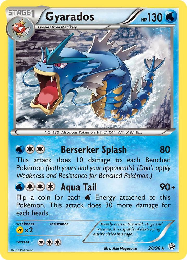 Gyarados 20/98 (XY - Ancient Origins)  | Good Games Adelaide SA
