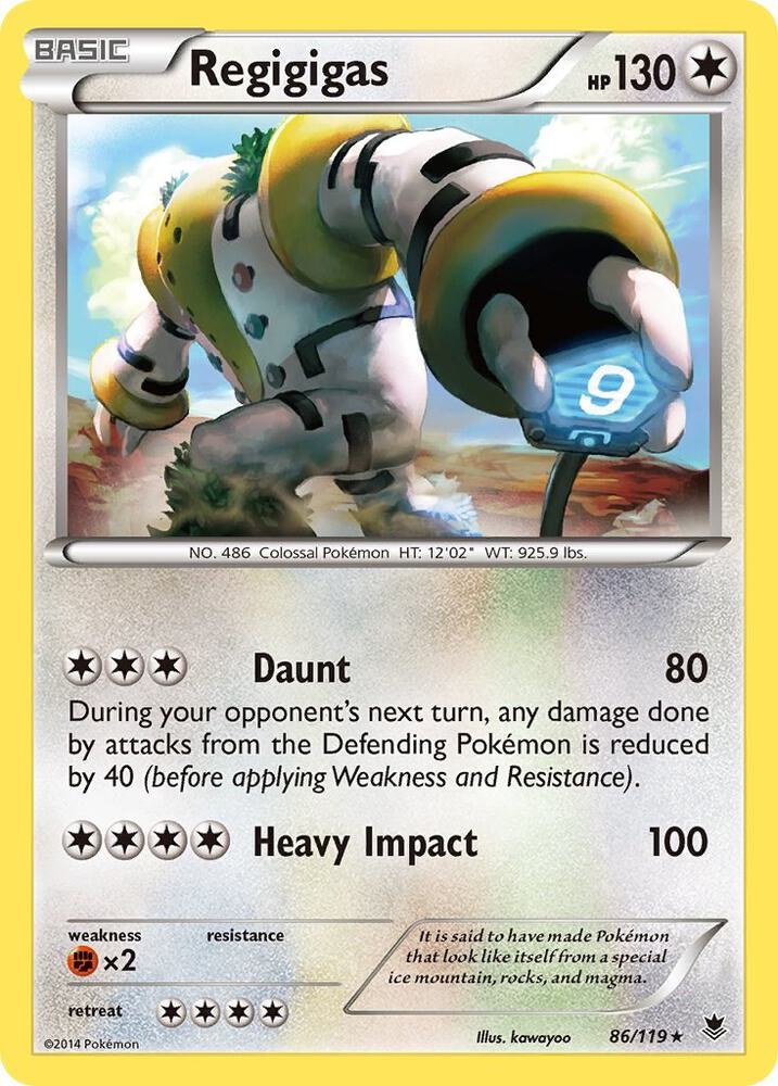Regigigas 86/119 (XY - Phantom Forces)  - Holofoil | Good Games Adelaide SA