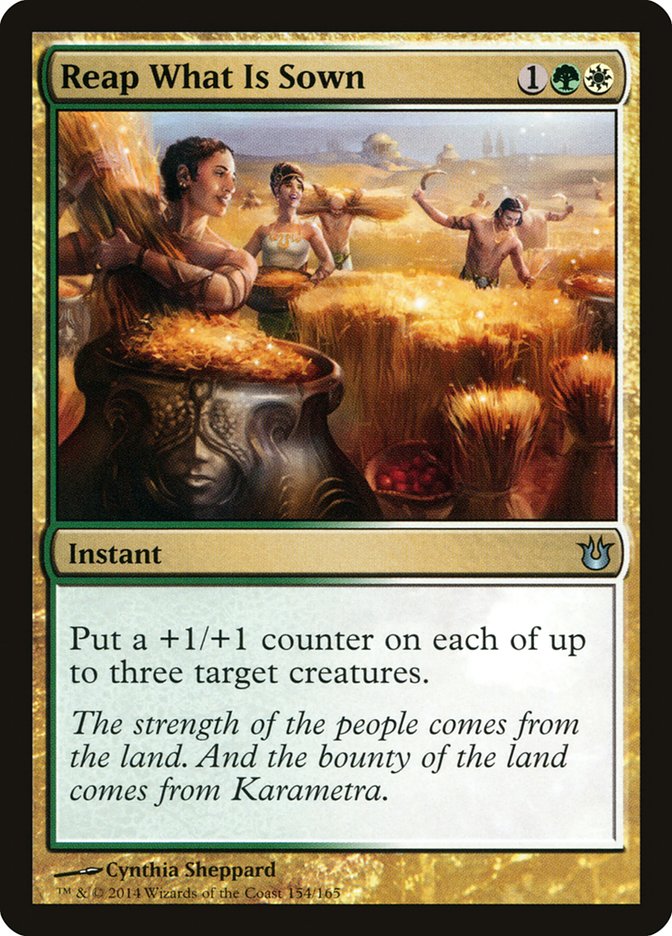 Reap What Is Sown 154 (Born of the Gods)  - Foil | Good Games Adelaide SA