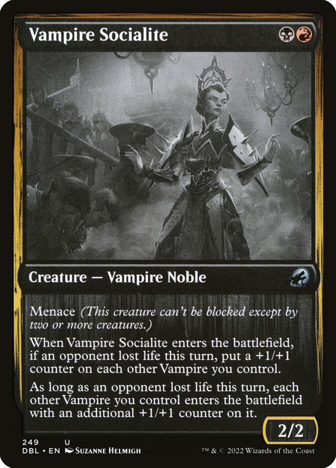 Vampire Socialite 249 (Innistrad: Double Feature)  - Foil | Good Games Adelaide SA