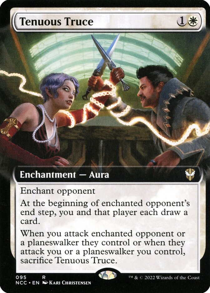 Tenuous Truce 95 (Commander: Streets of New Capenna)  - Foil | Good Games Adelaide SA
