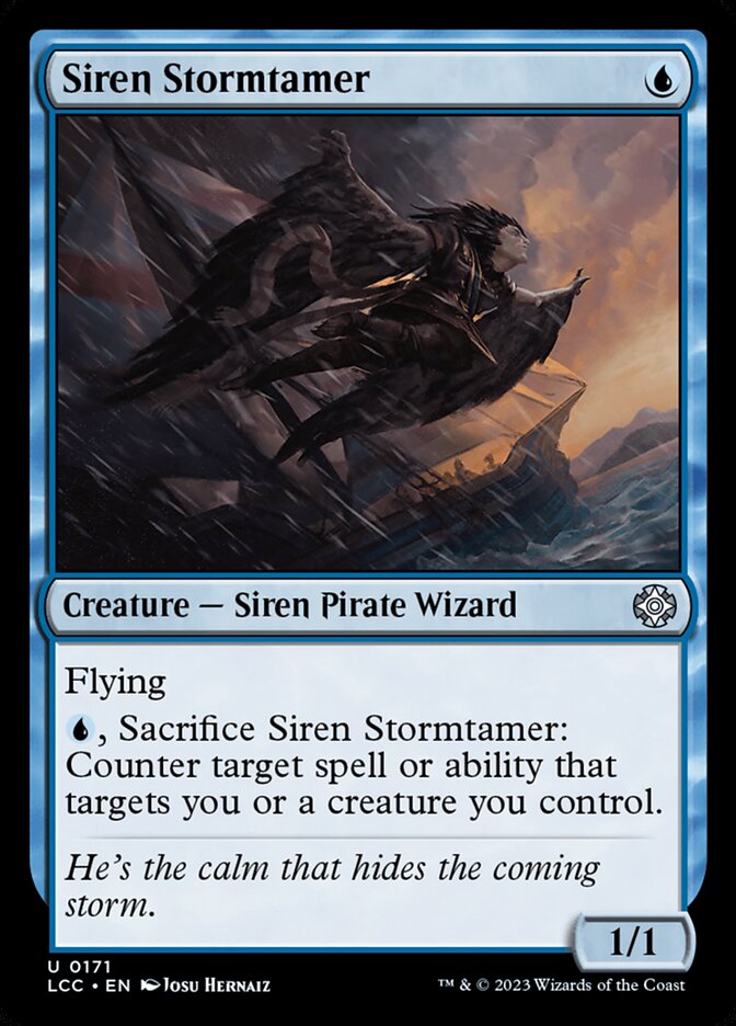 Siren Stormtamer 171 (Commander: The Lost Caverns of Ixalan)  | Good Games Adelaide SA
