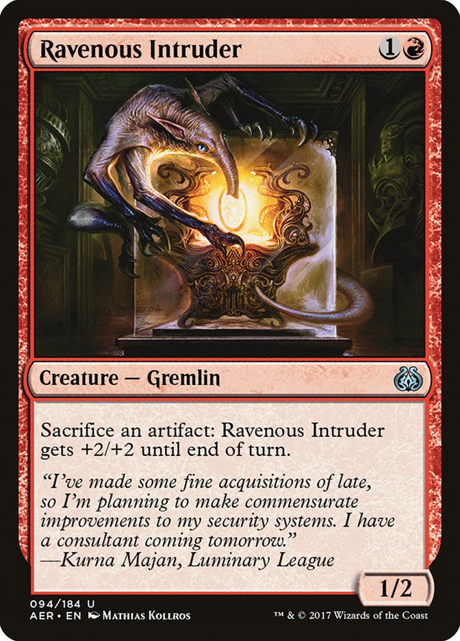 Ravenous Intruder 94 (Aether Revolt)  | Good Games Adelaide SA