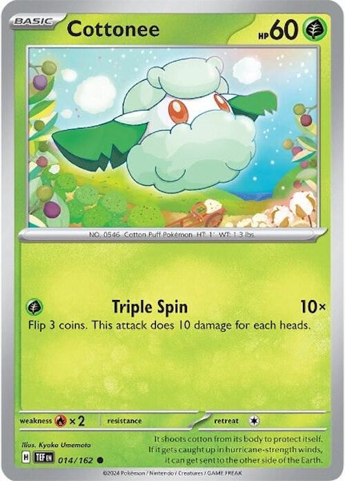Cottonee 014/162 (SV05: Temporal Forces)  | Good Games Adelaide SA
