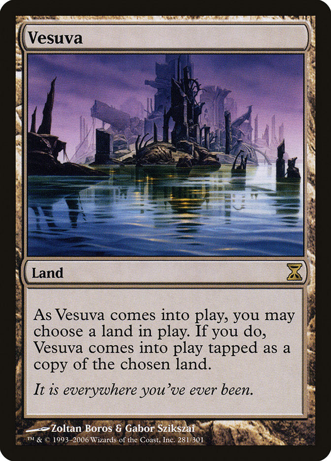Vesuva 281 (Time Spiral)  - Foil | Good Games Adelaide SA