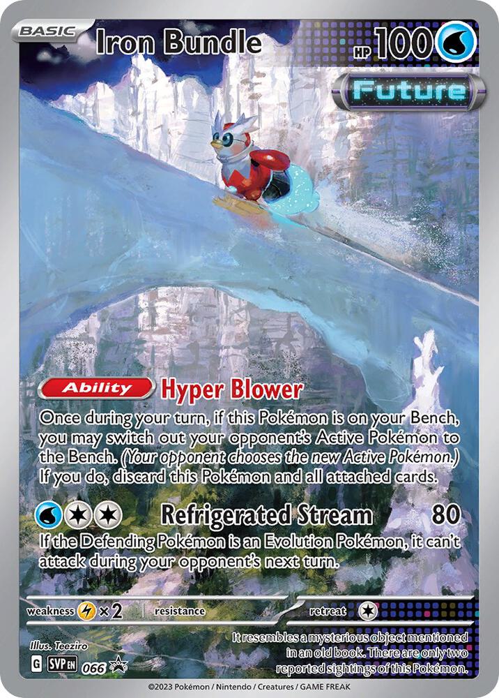 Iron Bundle 066 (SV: Scarlet & Violet Promo Cards)  - Holofoil | Good Games Adelaide SA
