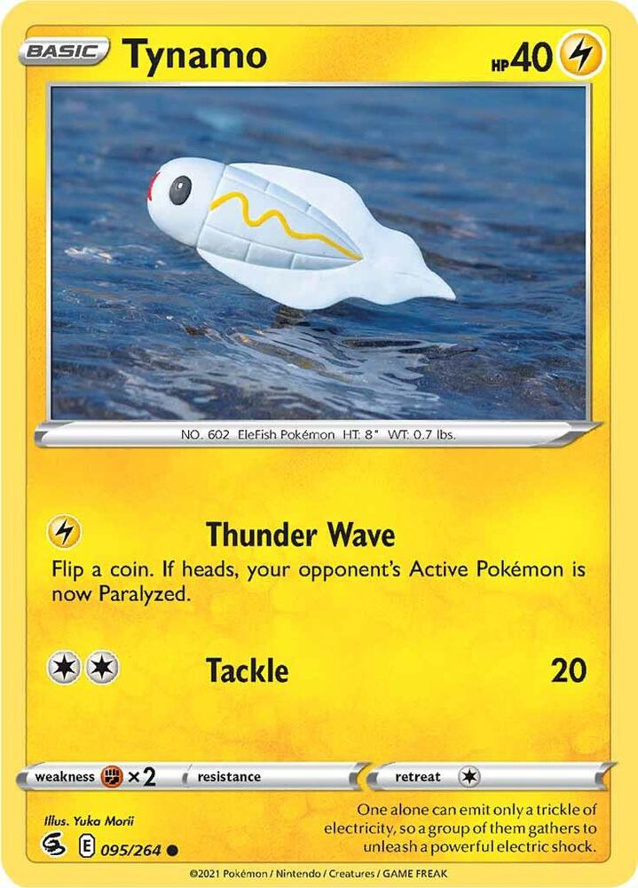 Tynamo 095/264 (SWSH08: Fusion Strike)  | Good Games Adelaide SA