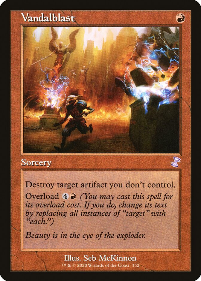 Vandalblast 352 (Time Spiral: Remastered)  - Foil | Good Games Adelaide SA