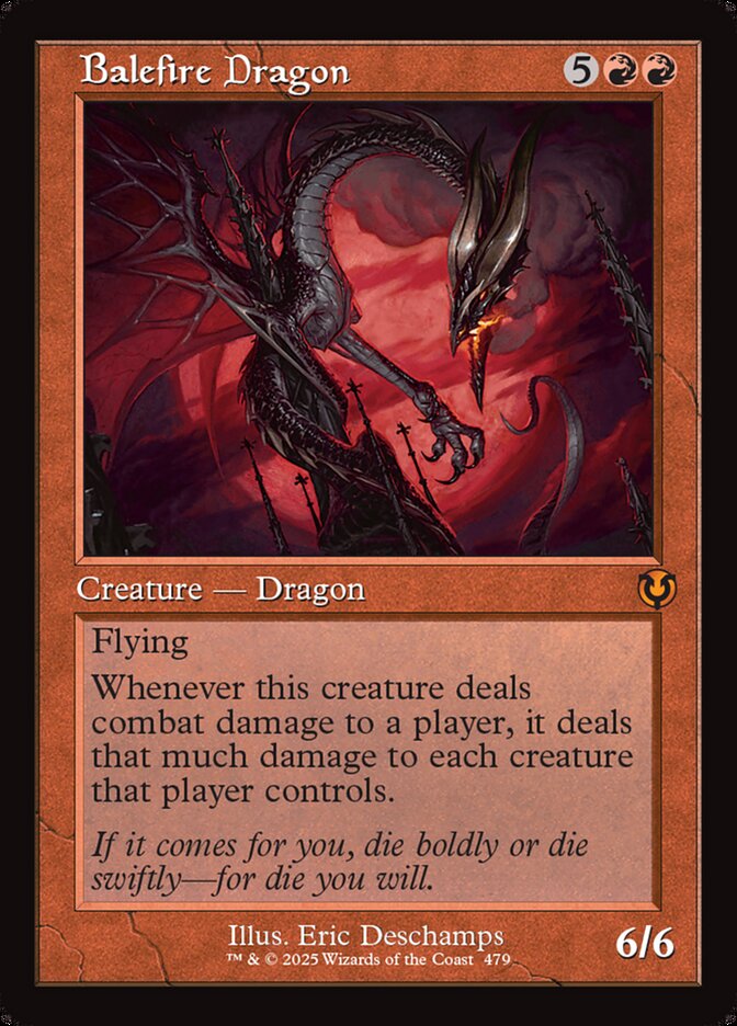 Balefire Dragon 479 (Innistrad Remastered)  - Foil | Good Games Adelaide SA