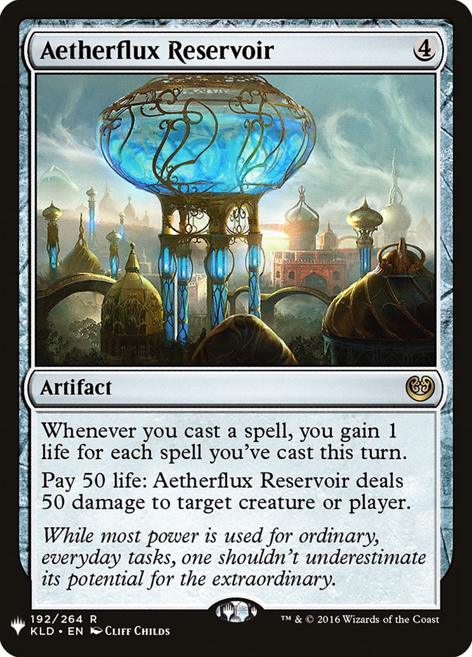 Aetherflux Reservoir 192 (The List Reprints)  | Good Games Adelaide SA