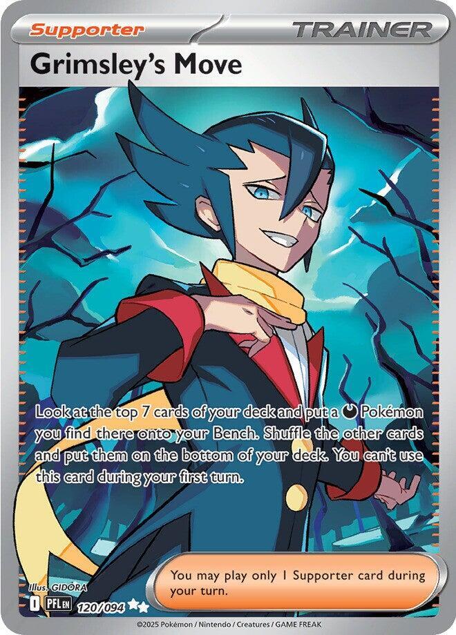 Grimsley's Move 120/094 (ME02: Phantasmal Flames)  - Holofoil | Good Games Adelaide SA