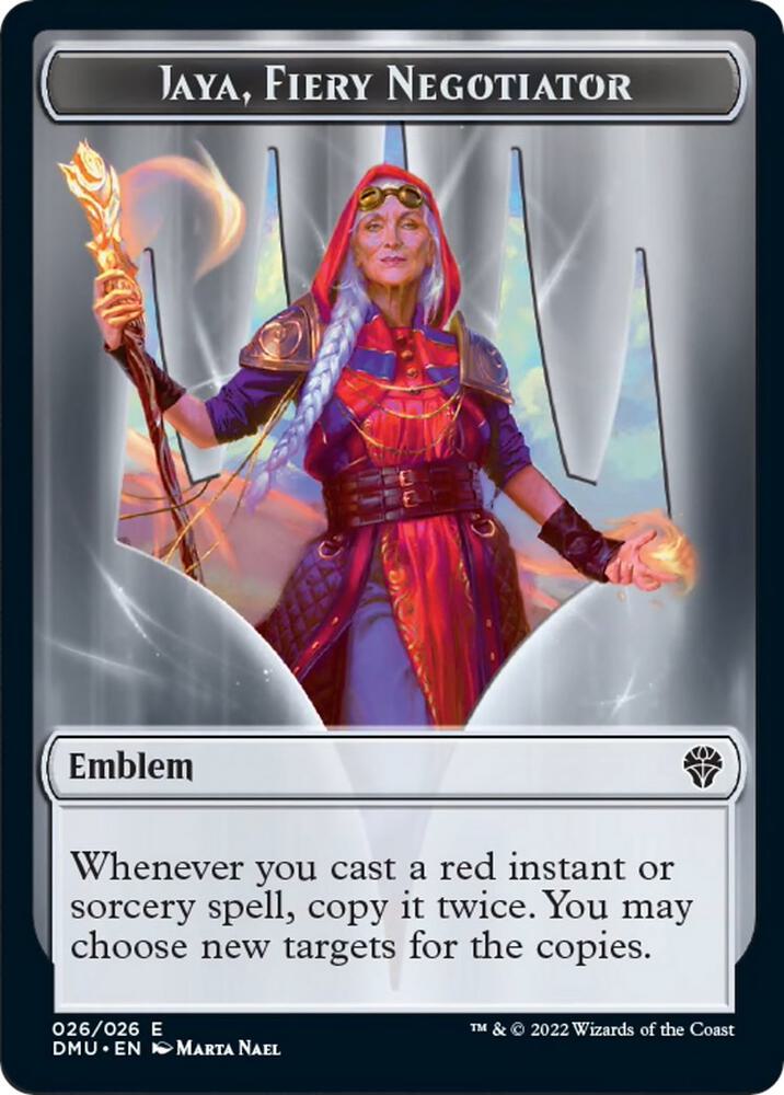Emblem Jaya Fiery Negotiator 26 (Dominaria United)  | Good Games Adelaide SA