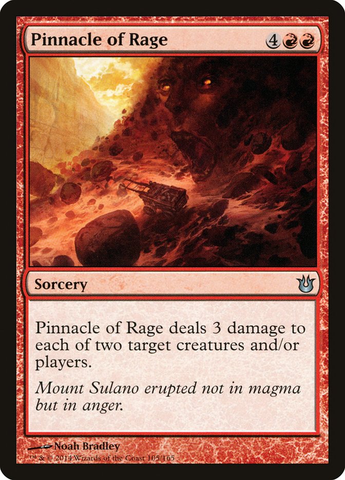 Pinnacle of Rage 105 (Born of the Gods)  - Foil | Good Games Adelaide SA