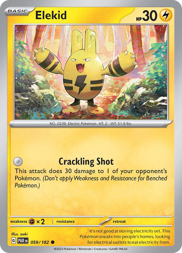 Elekid 059/182 (SV04: Paradox Rift)  | Good Games Adelaide SA