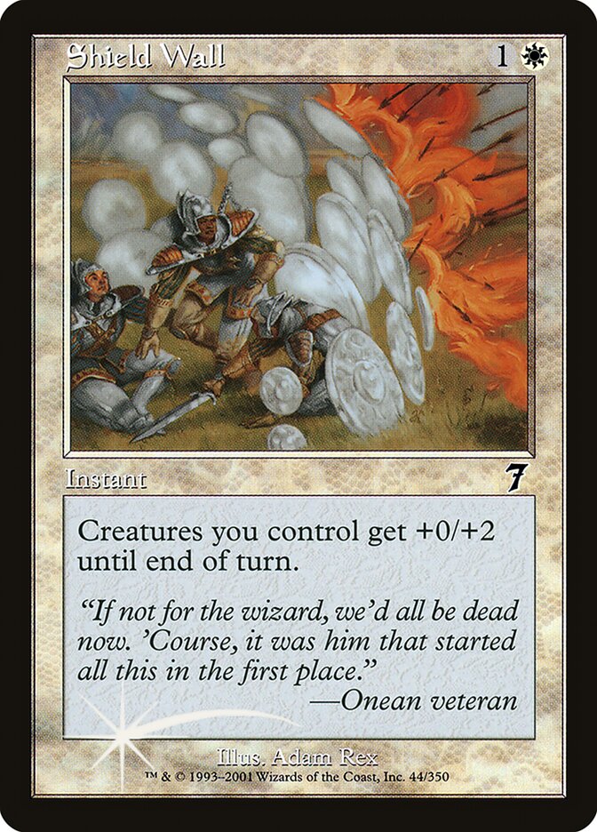 Shield Wall 44 (7th Edition)  - Foil | Good Games Adelaide SA
