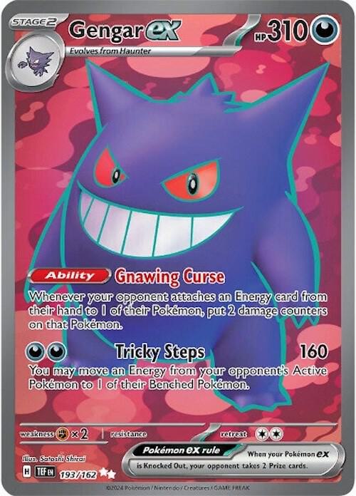 Gengar ex 193/162 (SV05: Temporal Forces)  - Holofoil | Good Games Adelaide SA