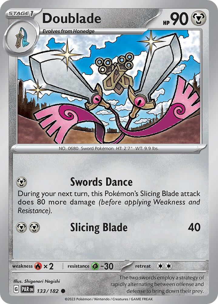 Doublade 133/182 (SV04: Paradox Rift)  | Good Games Adelaide SA