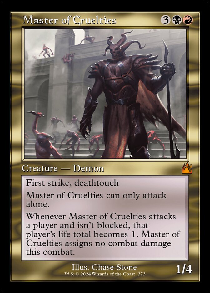 Master of Cruelties 373 (Ravnica Remastered)  | Good Games Adelaide SA