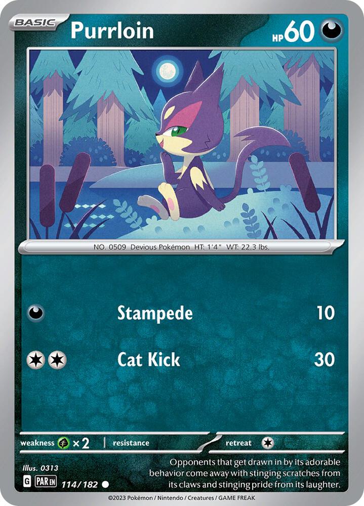 Purrloin 114/182 (SV04: Paradox Rift)  | Good Games Adelaide SA