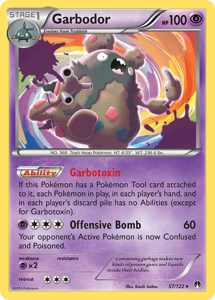 Garbodor 57/122 (XY - BREAKpoint)  - Holofoil | Good Games Adelaide SA