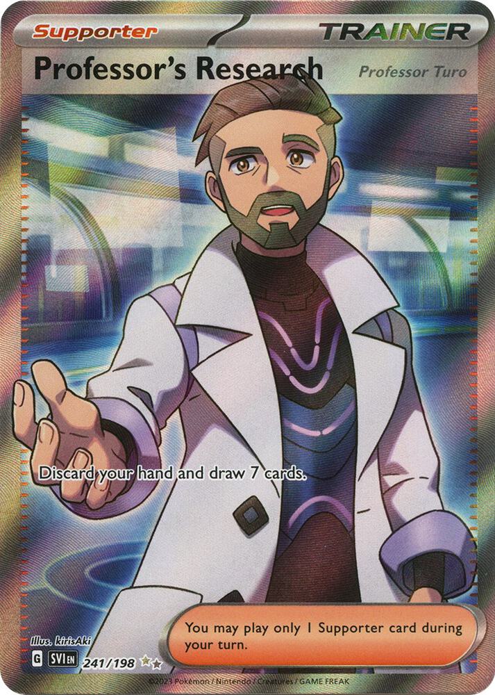 Professor's Research 241/198 (SV01: Scarlet & Violet Base Set)  - Holofoil | Good Games Adelaide SA