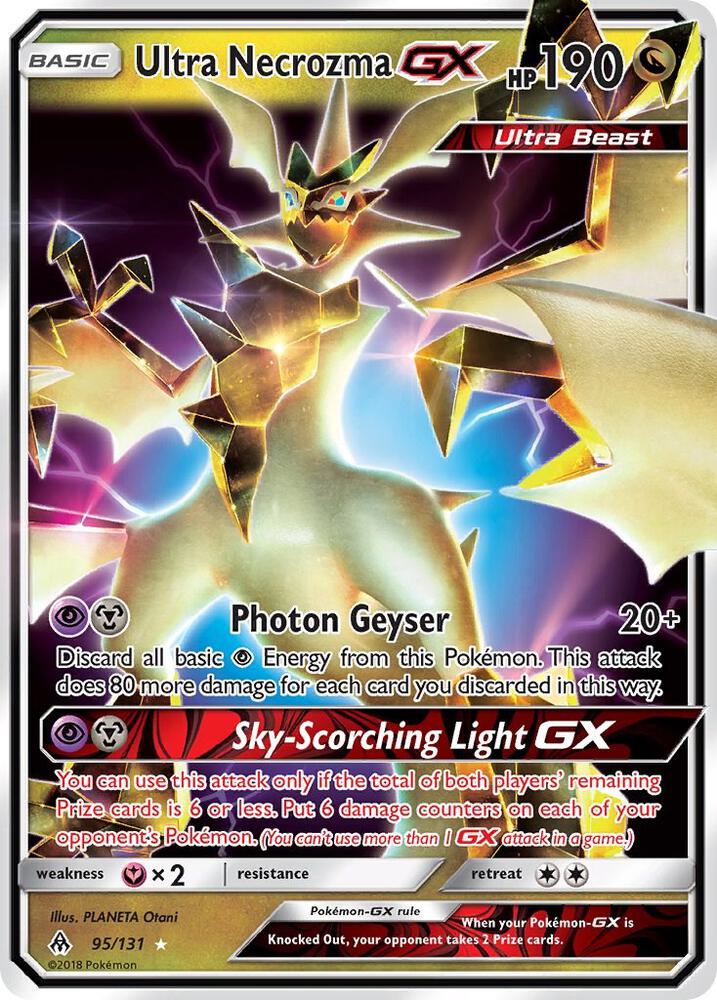 Ultra Necrozma GX 95/131 (SM - Forbidden Light)  - Holofoil | Good Games Adelaide SA