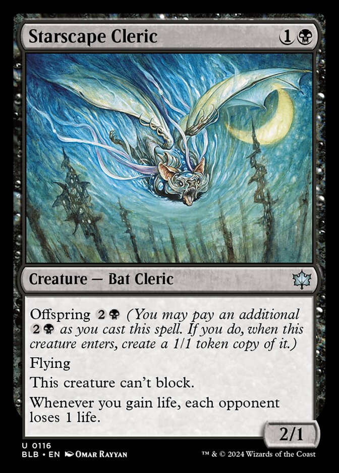 Starscape Cleric 116 (Bloomburrow)  - Foil | Good Games Adelaide SA