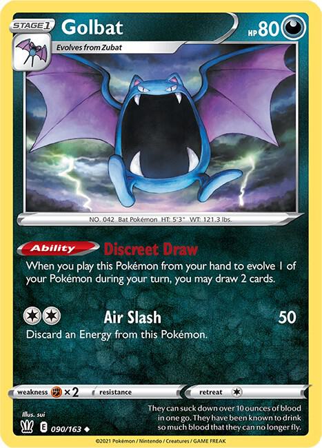 Golbat 090/163 (SWSH05: Battle Styles)  | Good Games Adelaide SA