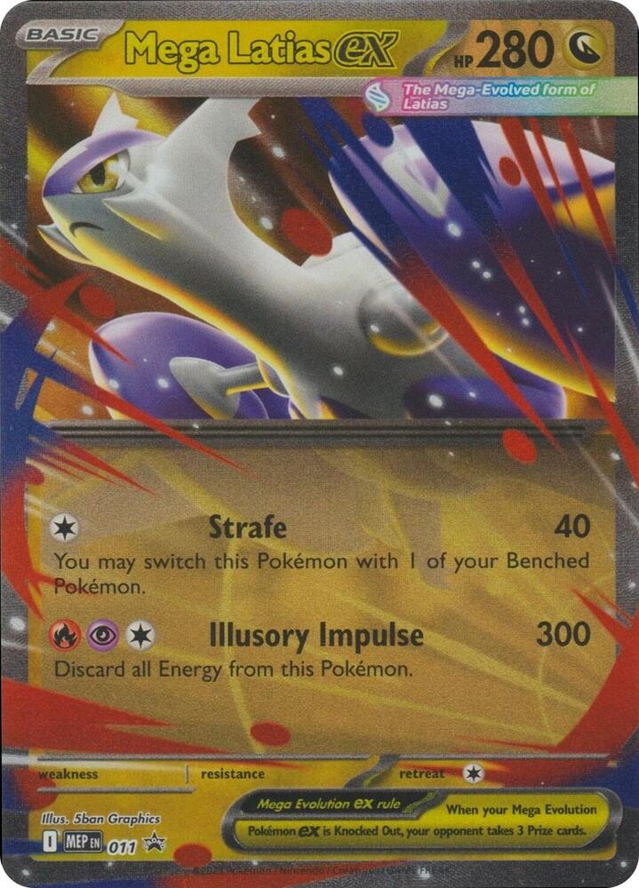 Mega Latias ex 011 (ME: Mega Evolution Promo)  - Holofoil | Good Games Adelaide SA