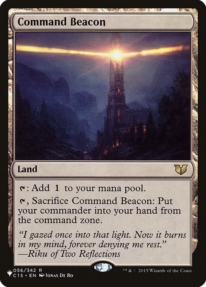 Command Beacon 056/342 (The List Reprints)  | Good Games Adelaide SA