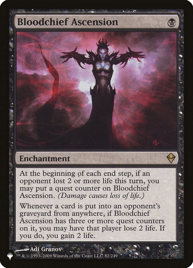 Bloodchief Ascension 82/249 (The List Reprints)  | Good Games Adelaide SA