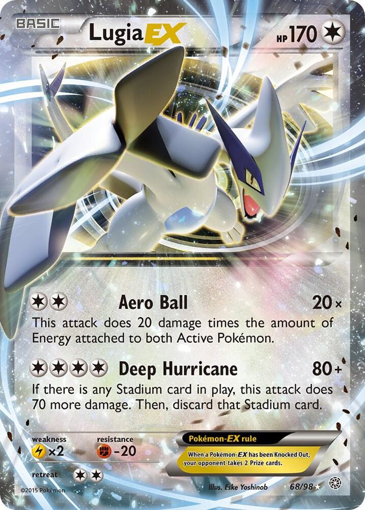 Lugia EX 68/98 (XY - Ancient Origins)  - Holofoil | Good Games Adelaide SA