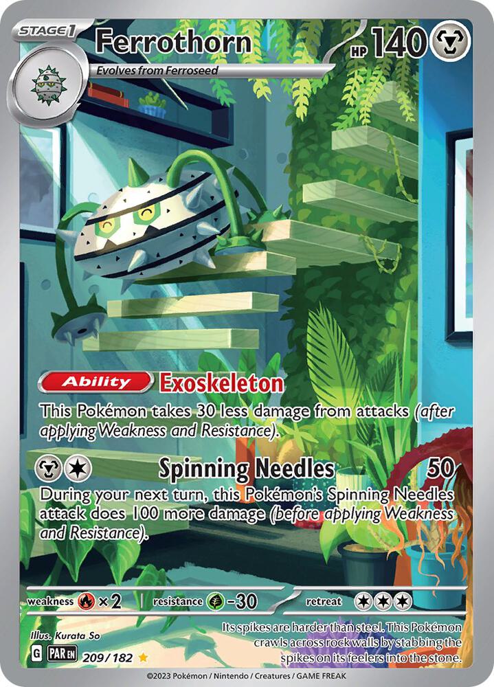 Ferrothorn 209/182 (SV04: Paradox Rift)  - Holofoil | Good Games Adelaide SA