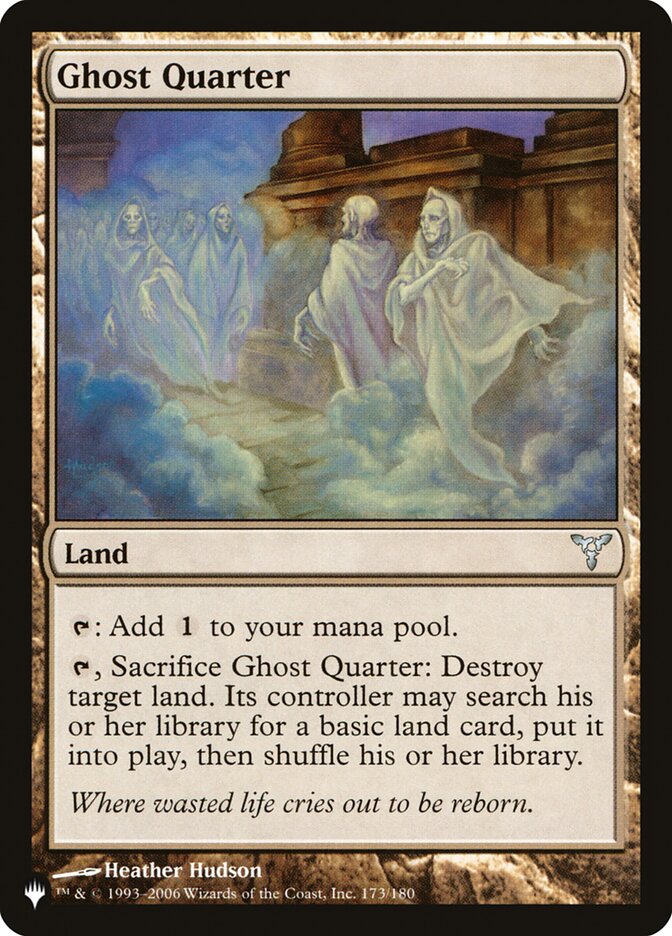 Ghost Quarter 173/180 (The List Reprints)  | Good Games Adelaide SA